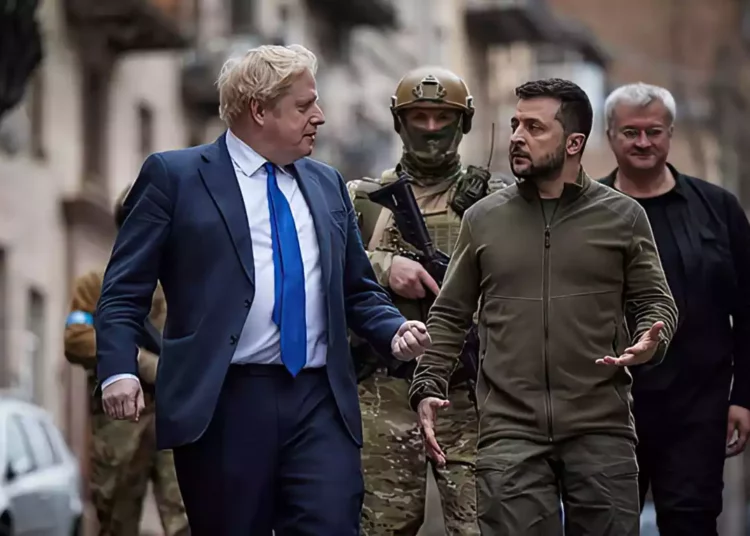 Boris Johnson dice que el apoyo del Reino Unido a Ucrania continuará tras su renuncia