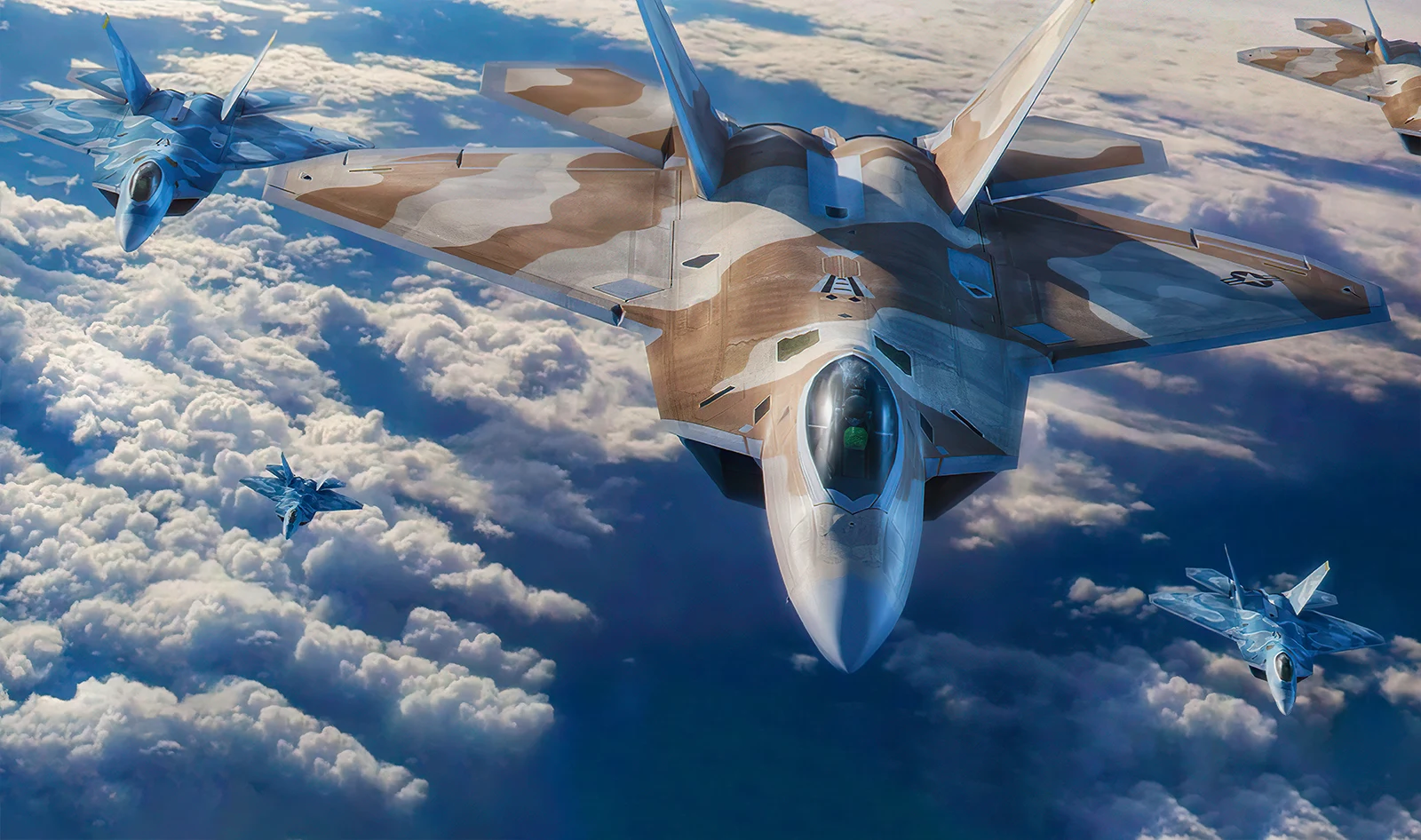20 niesamowitych zdjęć, które dowodzą, że F-22 to potęga