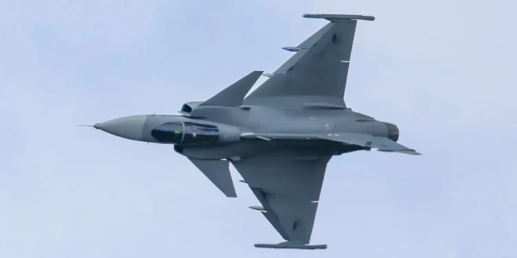 El JAS 39 Gripen es ahora un avión de guerra de la OTAN