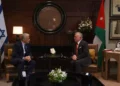 El primer ministro israelí se reúne con el Rey Abdullah de Jordania en Amán