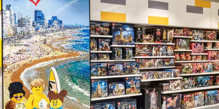 LEGO llega al Centro Dizengoff de Israel en Tel Aviv