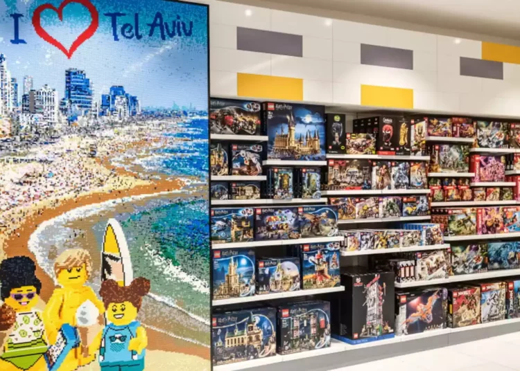 LEGO llega al Centro Dizengoff de Israel en Tel Aviv