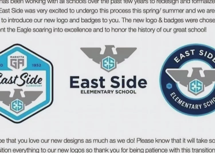 Nuevo logotipo de escuela de Georgia se asemeja al águila nazi
