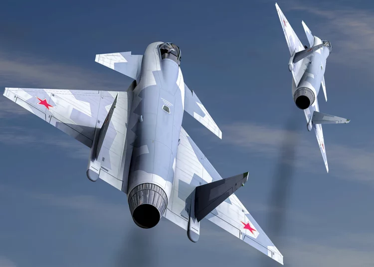 La patética respuesta rusa al F-22: el caza furtivo MiG 1.44