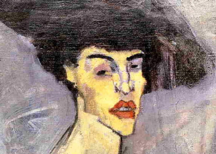 3 bocetos de Modigliani encontrados bajo un cuadro en el museo de Haifa