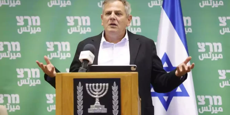 Nitzan Horowitz dejará la presidencia de Meretz antes de las elecciones