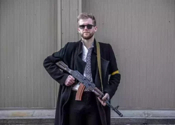 Sviatoslav Yurash es voluntario en el ejército ucraniano desde el inicio de la guerra | Foto de archivo: Agencia Anadolu vía AFP