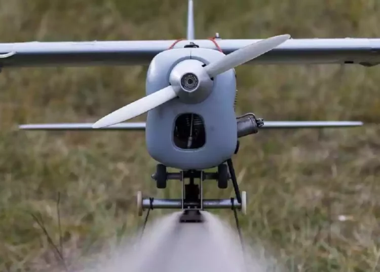 Un dron ruso Orlan-10 es derribado por Ucrania: Video