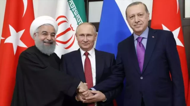 La emergente e infame alianza entre Rusia, Turquía e Irán