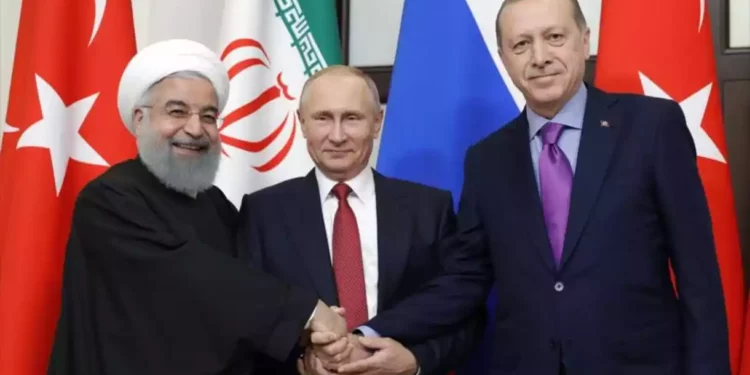 La emergente e infame alianza entre Rusia, Turquía e Irán