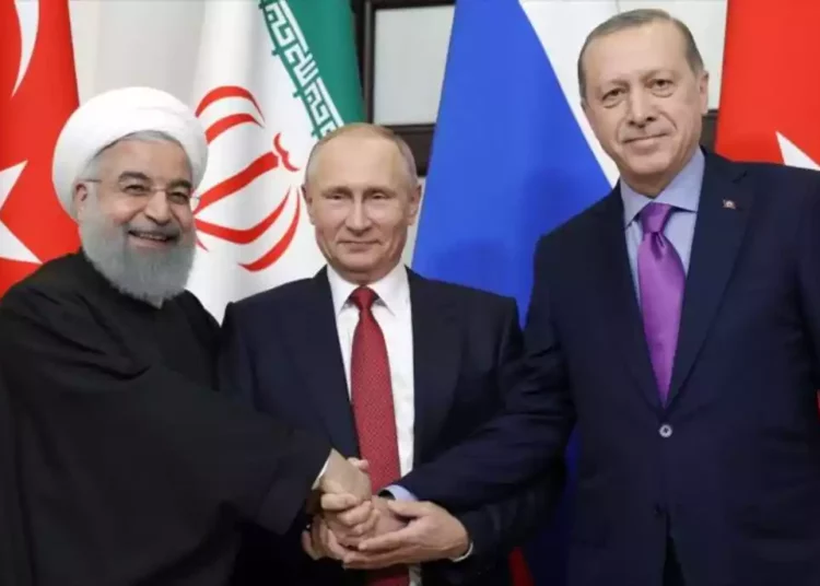 La emergente e infame alianza entre Rusia, Turquía e Irán