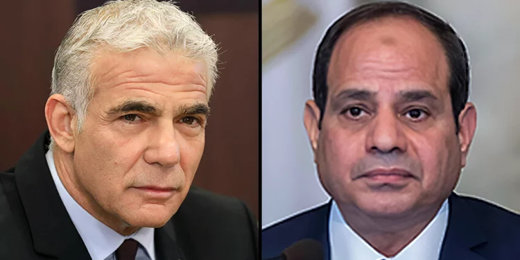 Lapid dice a Sissi que investigará los informes sobre la fosa común de soldados egipcios de 1967