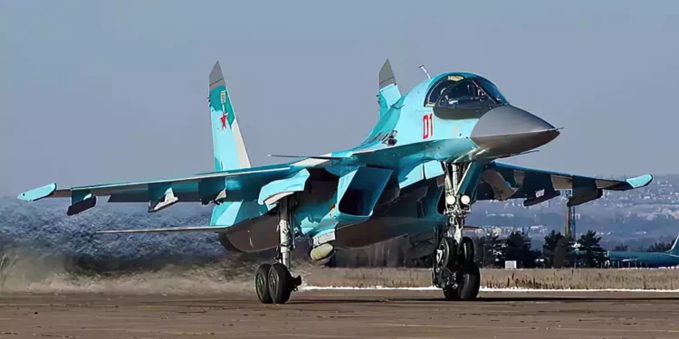Rusia recibe un avión de combate Su-34M “más avanzado” en medio de la guerra con Ucrania