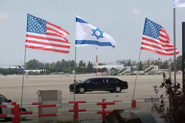 Biden aterriza en Israel en su primera visita como presidente de Estados Unidos