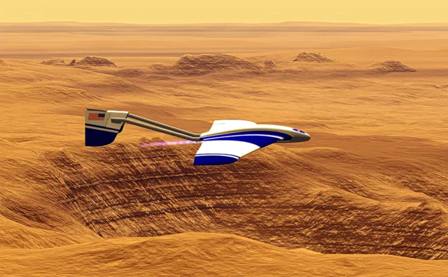 Aviones en Marte: Los ingenieros diseñan una aeronave para otro planeta