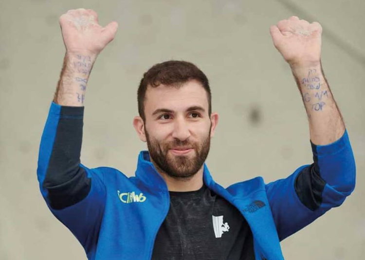 Escalador israelí gana la plata en los Campeonatos paralímpicos mundiales