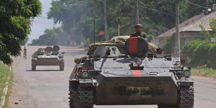 Rusia utiliza mercenarios a los sectores de primera línea contra Ucrania