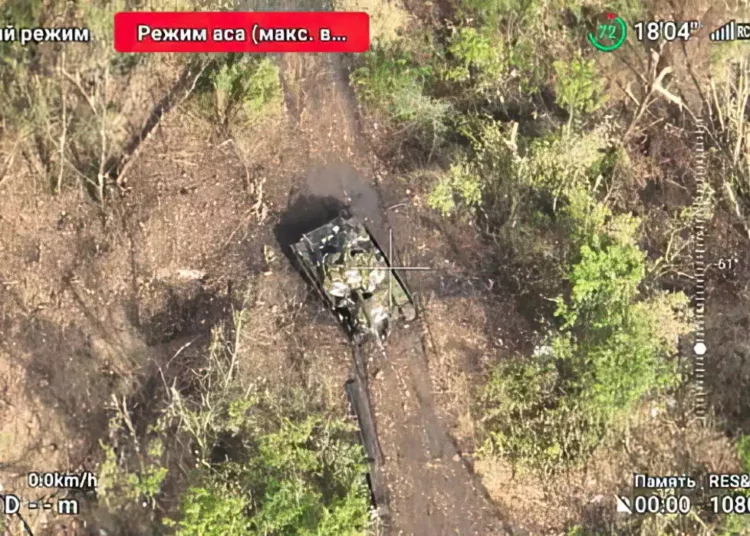 Rusia deja innumerables tanques muertos en Ucrania