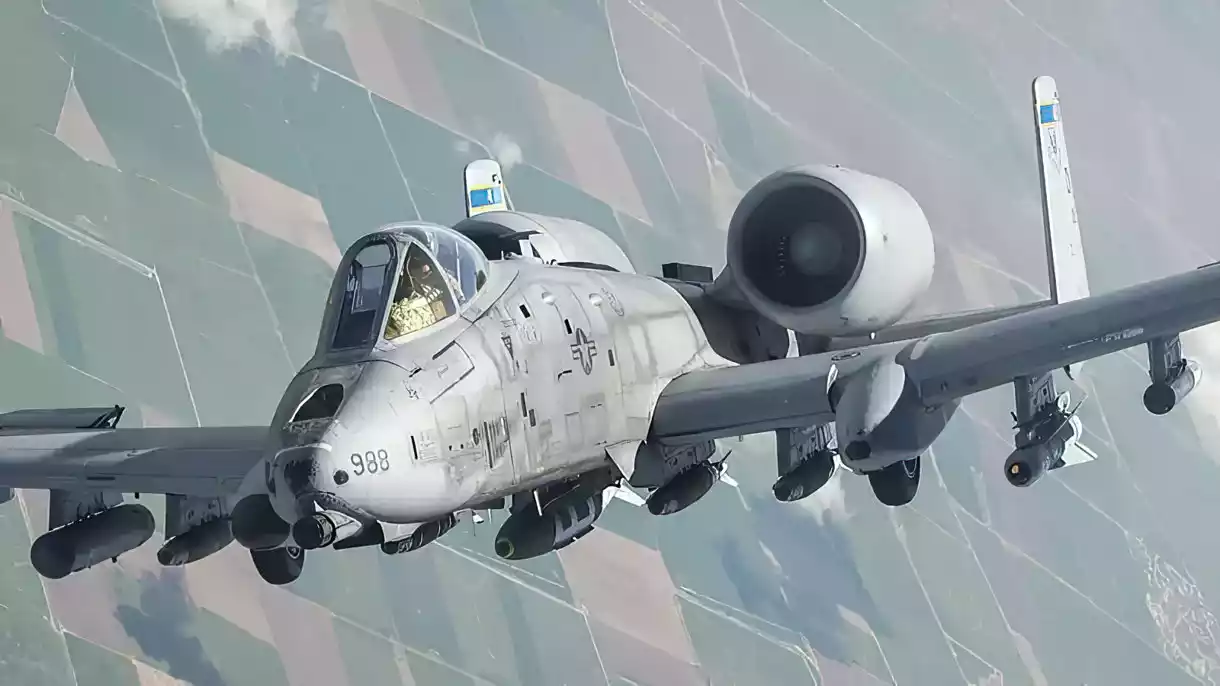 Ucrania crea un centro “secreto” de simulación de aviones A-10 Thunderbolt