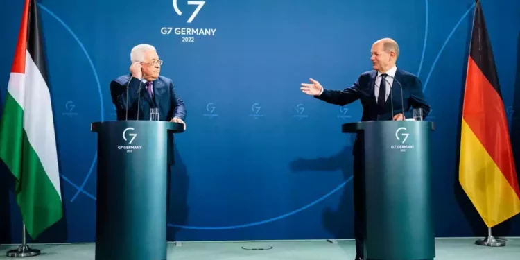 En una reunión con Abbas: Líder alemán rechaza el uso del término “apartheid” en referencia a Israel