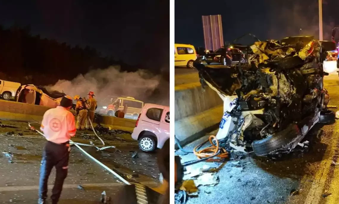 3 muertos en 2 accidentes de tráfico en Israel