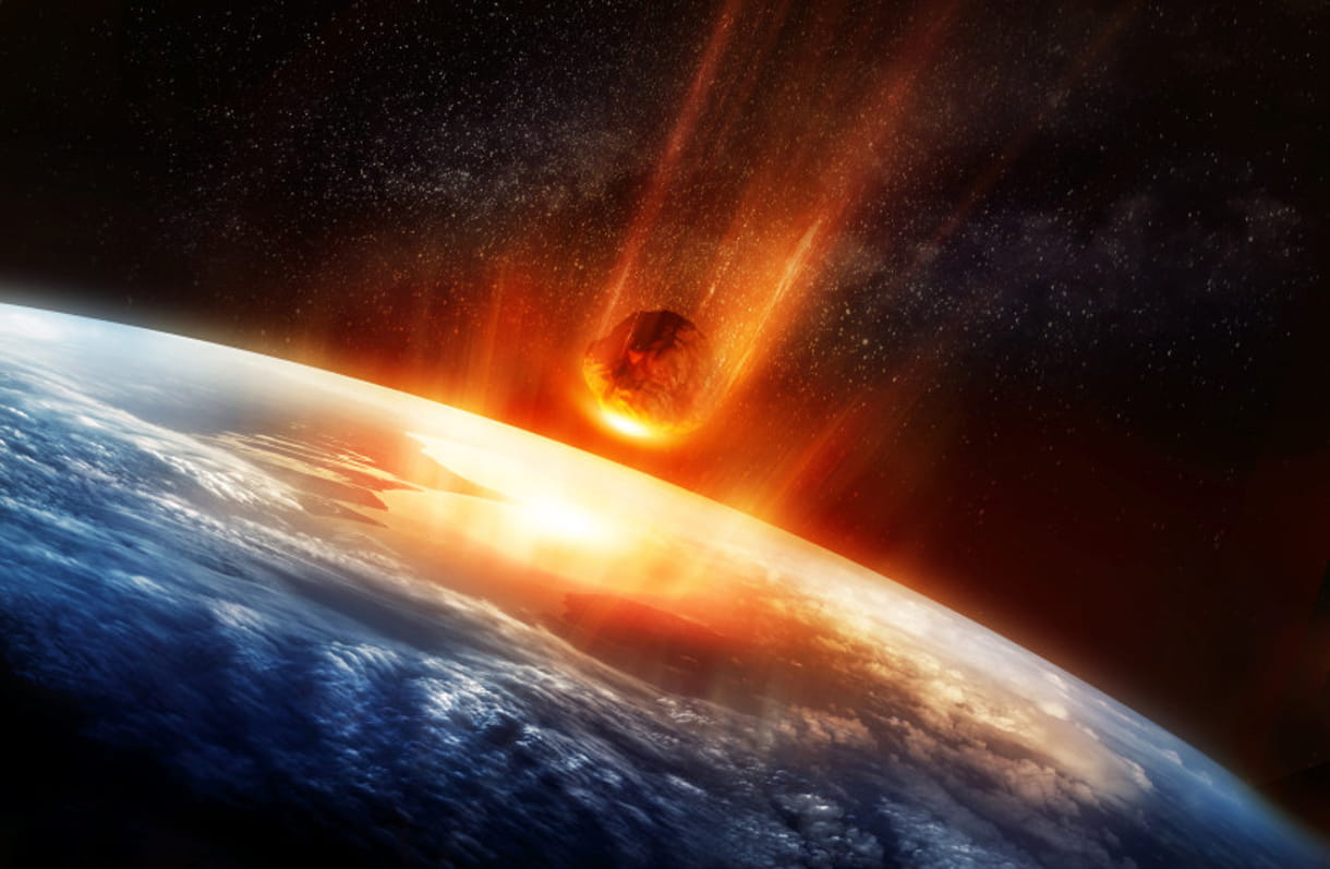 ¿Chocaron dos asteroides con la Tierra y mataron a los dinosaurios?