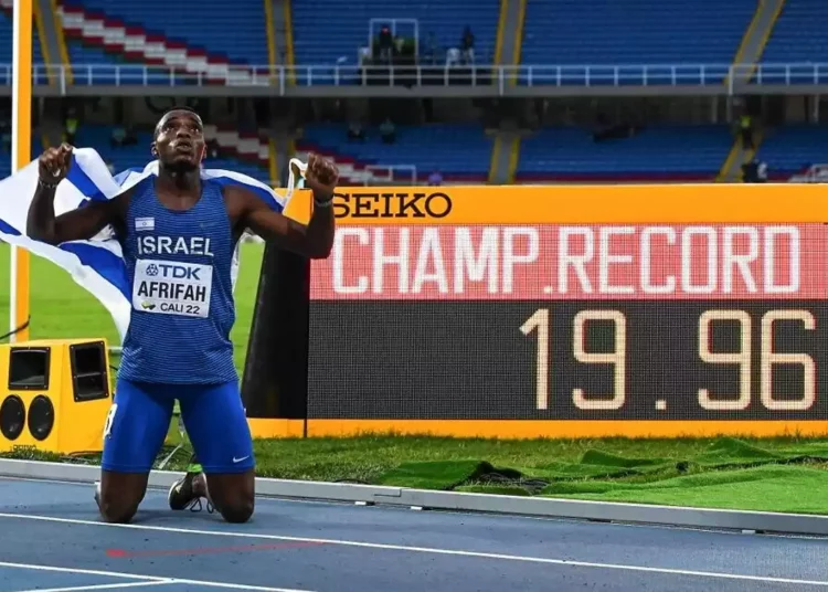 El israelí Blessing Afrifah gana el oro en los 200 metros lisos del Mundial sub-20