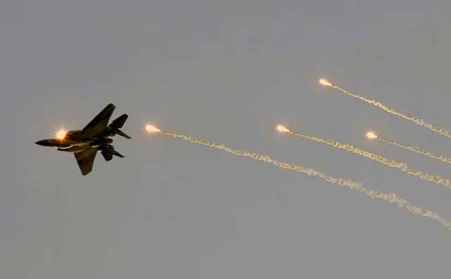 Ataques de represalia de Israel en la Franja de Gaza