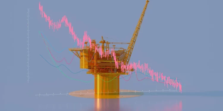 El petróleo cae un 5 % tras los decepcionantes datos económicos de China