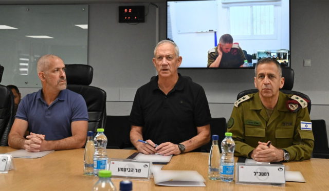 Gantz promete eliminar la amenaza de la Yihad Islámica en la frontera con Gaza 