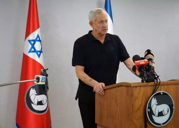 Gantz promete eliminar la amenaza de la Yihad Islámica en la frontera con Gaza