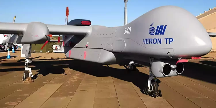 Heron TP: La estrella del arsenal de drones de la Fuerza Aérea de Israel