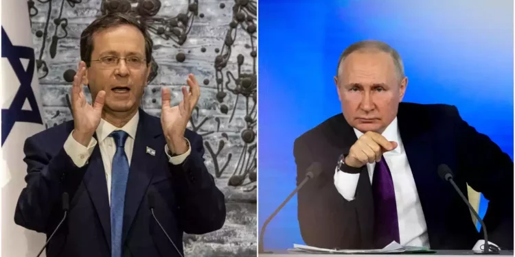 Herzog llama a Putin para convencerlo de que detenga el cierre de la Agencia Judía