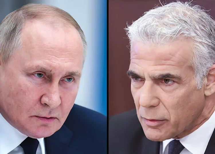 Rusia dice que las críticas de Lapid a la guerra de Ucrania son un “doble rasero”