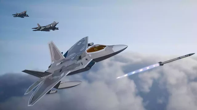 Los F-22 se preparan para probar el misil aire-aire “más letal” de la USAF: El AIM-260