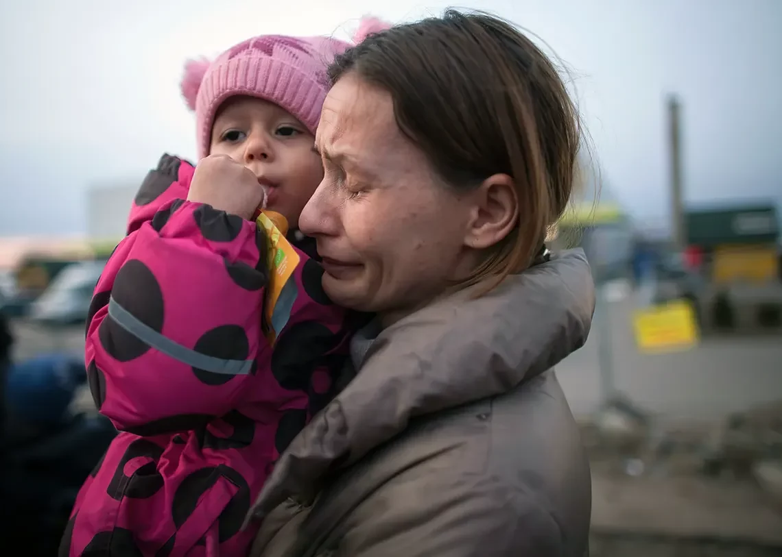 Uno de cada cinco niños resulta herido o muerto cada día por la guerra en Ucrania