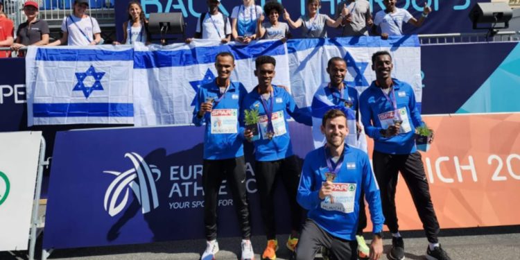 Israel gana 5 medallas en la Competición europea de atletismo