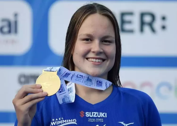La israelí Anastasia Gorbenko gana el oro en los Campeonatos Europeos de Natación