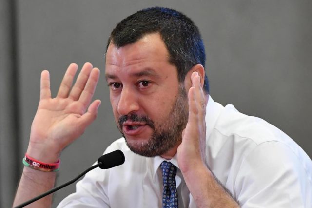 Salvini reafirma su promesa de trasladar la embajada italiana a Jerusalén