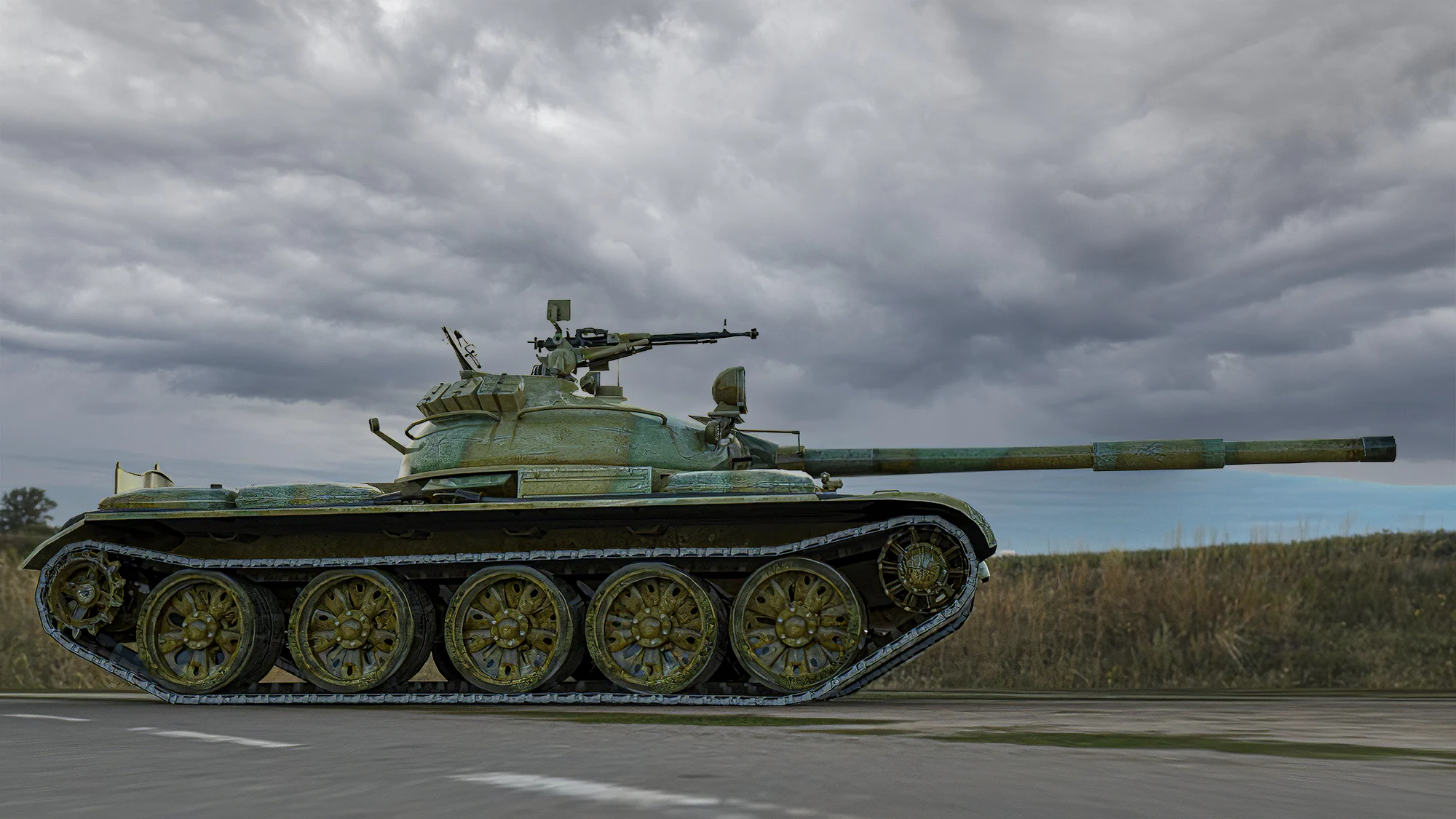 Putin desesperado: El viejo tanque T-62 vuelve a cabalgar