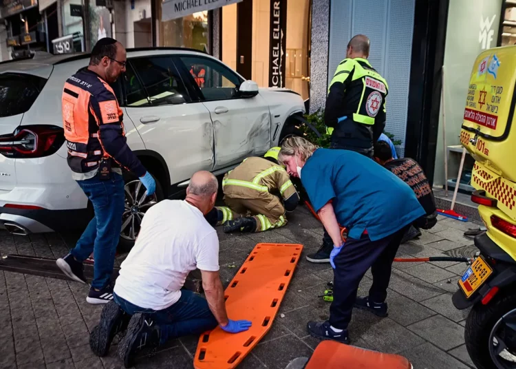 Accidente en Tel Aviv: un muerto y tres heridos