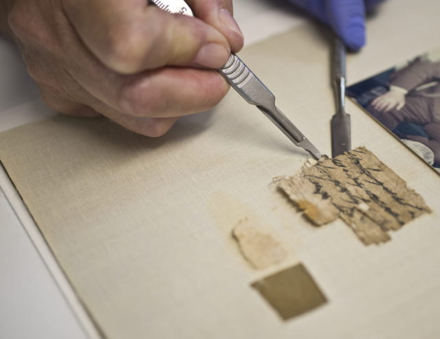 Repatrian un papiro extremadamente raro de la época del Primer Templo