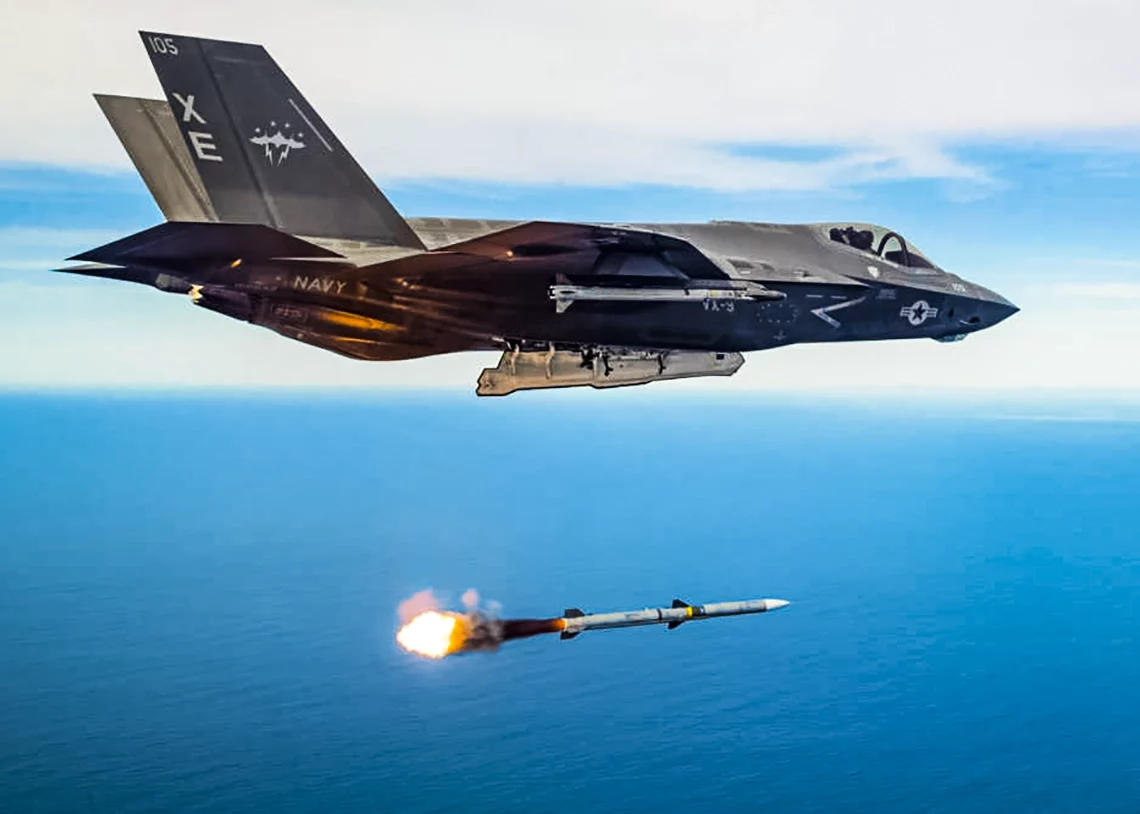 Los cazas furtivos F-35 están a un paso de integrar los misiles “mortales” StormBreaker