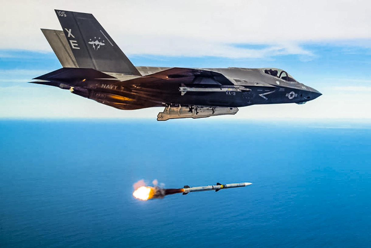 Los cazas furtivos F-35 están a un paso de integrar los misiles “mortales” StormBreaker