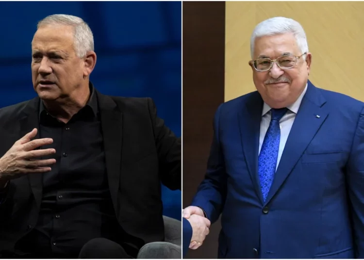 Abbas y Gantz discuten sobre la seguridad en Judea y Samaria
