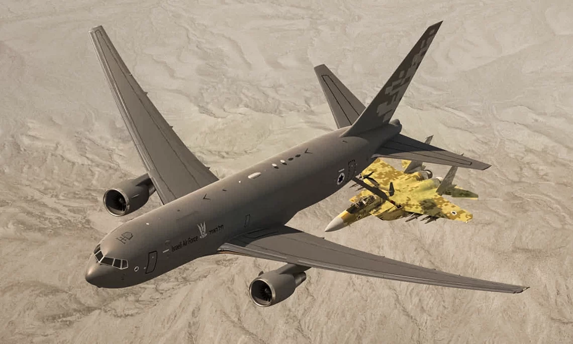 El nuevo KC-46A lleva a cabo su primera misión de reabastecimiento de combustible