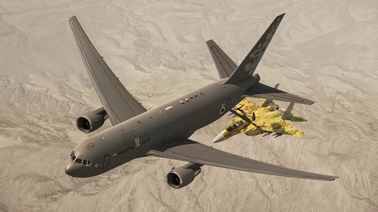 El nuevo KC-46A lleva a cabo su primera misión de reabastecimiento de combustible