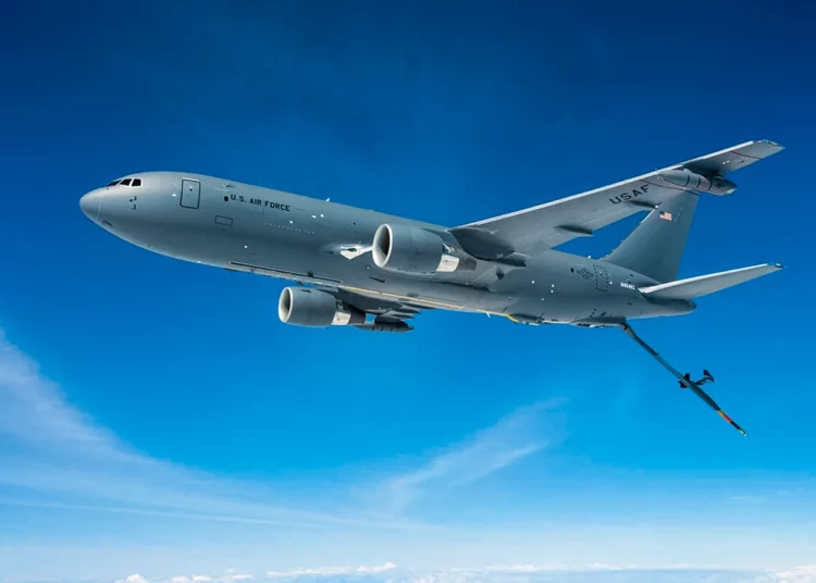 El Ejército del Aire dice que el KC-46 puede repostar aviones en todo el mundo