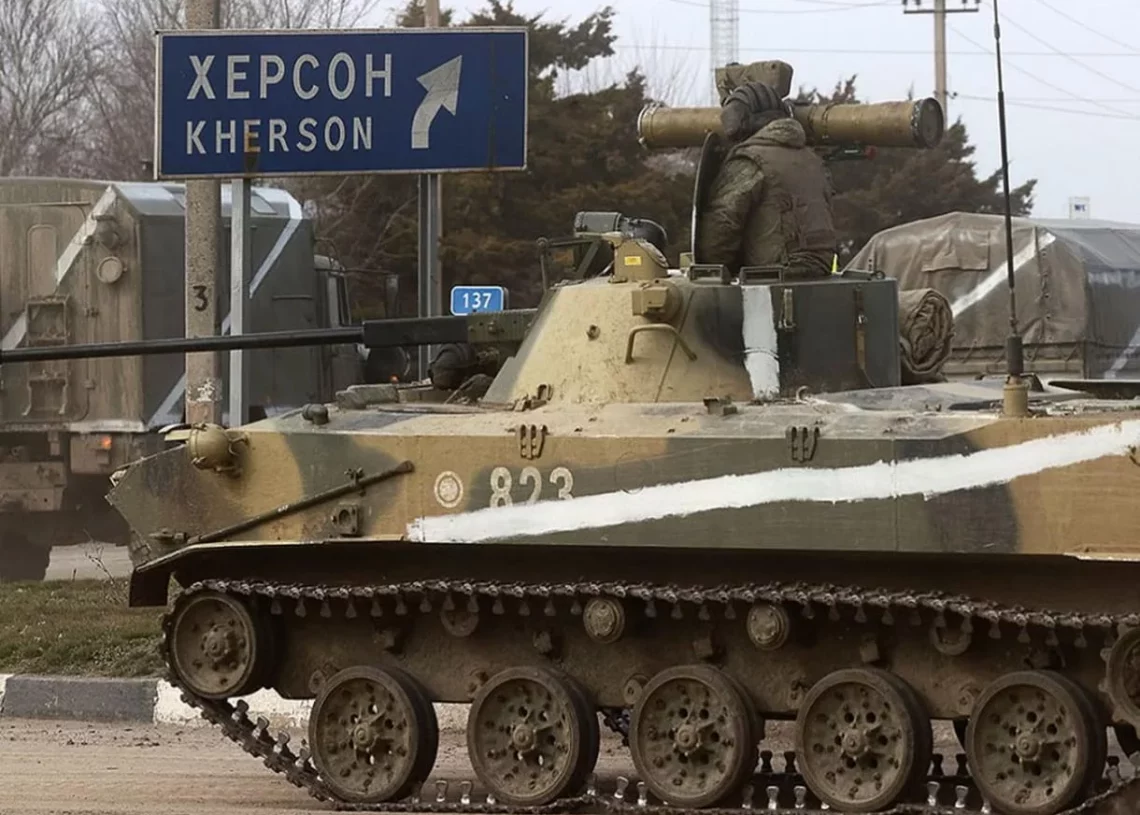 Ucrania mantiene bajo control de fuego la región Kherson