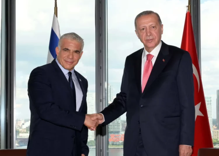 Lapid se reúne con Erdogan al margen de la Asamblea General de la ONU